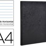 Caderno Moleskine Capa Cartolina A4 Pautado 96F Preto