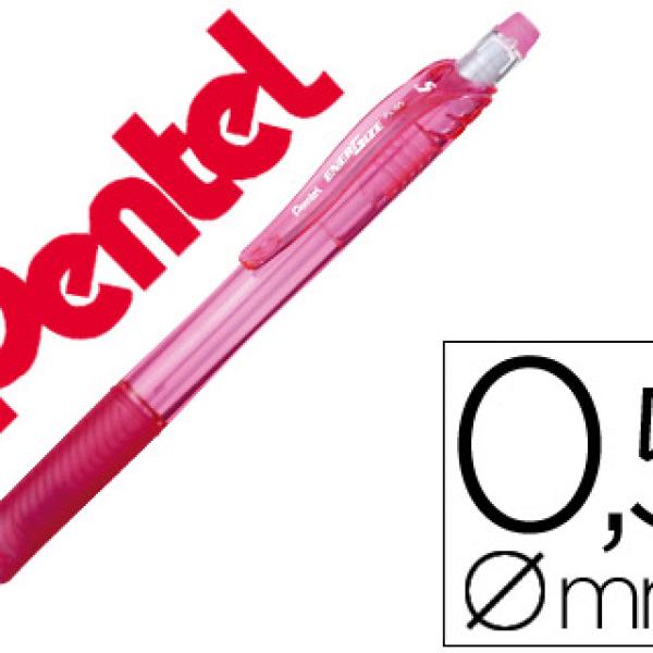 Lapiseira Pentel Energize X 0.5 mm - Rosa