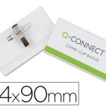 Identificador Q - Connect c/ Mola e Alfinete Kf17458 54X90 mm