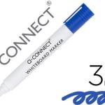 Marcador Q - Connect Quadro Branco Azul Ponta Redonda 3.0 mm