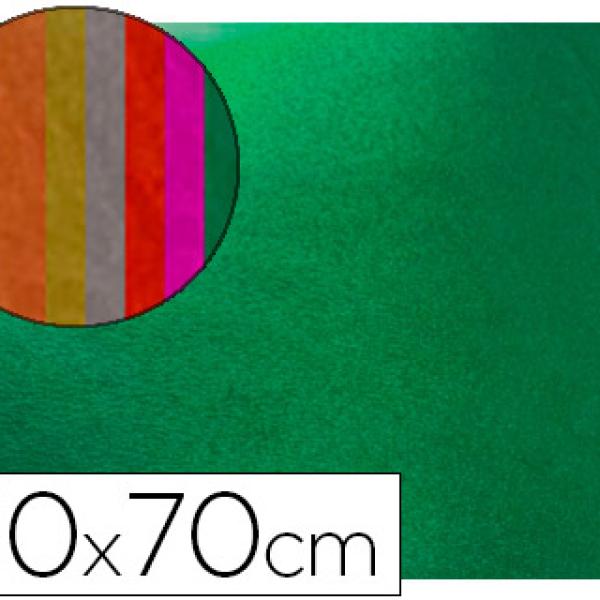 Goma Eva 50X70 cm Espessura 2 mm Metalizada Verde
