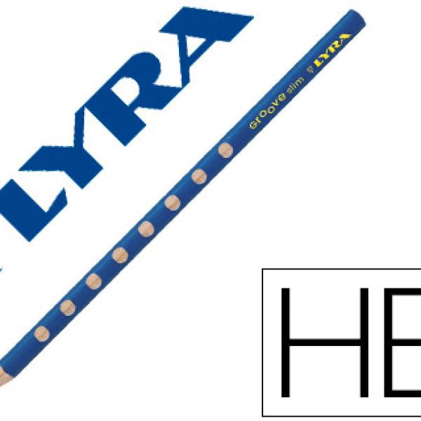 Lápis de Grafite Lyra Groove Slim Mina Hb
