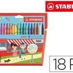 Marcador Stabilo Power Caixa de 18 Cores