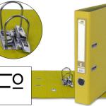 Pasta de Arquivo de Alavanca Folio Forrado PVC c/ Rado Lombada 52mm Amarelo