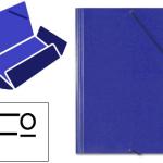 Pasta de Elasticos Saro Abas Cartão Formato Folio Azul
