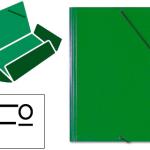 Pasta de Elasticos Saro Abas Cartão Formato Folio Verde