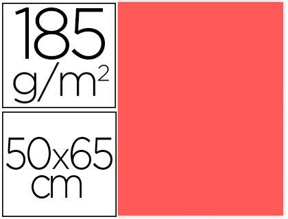 Cartolina Guarro 185 Gr 50X65 cm Coral