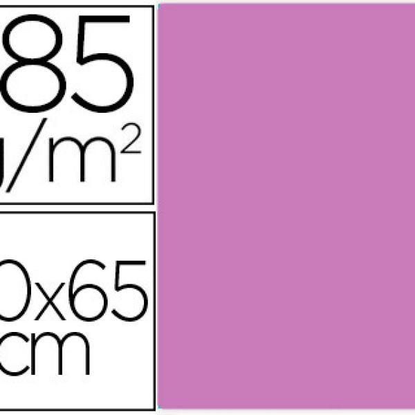 Cartolina Guarro 185 Gr 50X65 cm Malva