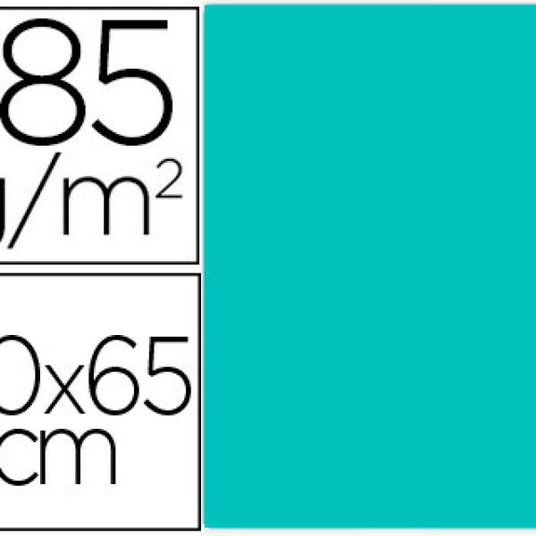 Cartolina Guarro 185 Gr 50X65 cm Verde Menta