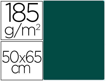 Cartolina Guarro 185 Gr 50X65 cm, Verde Safari