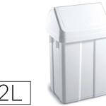 Contentor Tts de Plastico c/ Tampa Max 12 Litros Branca 400X230X200 mm