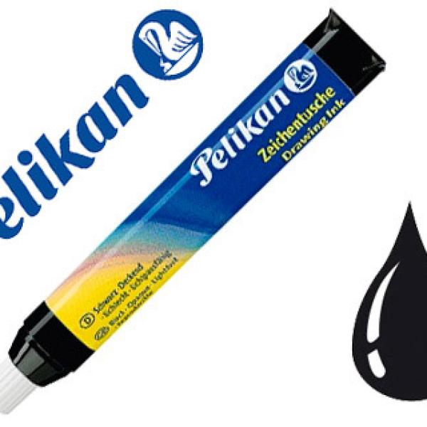 Tinta Da China Pelikan a 17 Preta P/B Blister de 1 Unidade