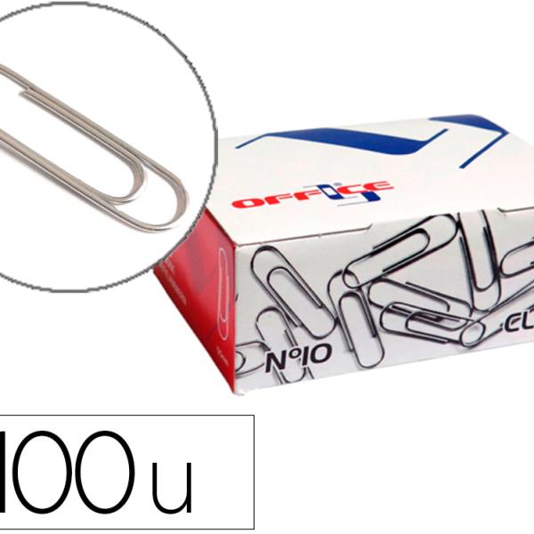 Clips Lismania L - Office Nº10 50 Mm Caixa De 100 Unidades