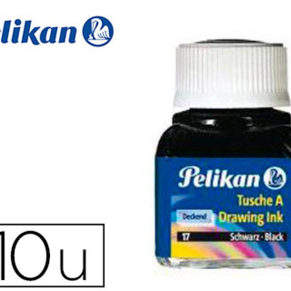 Tinta Da China Pelikan Frasco 10ml Sortido de 10 Cores