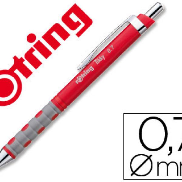 Lapiseira Rotring Tikky 0,7 mm Vermelha