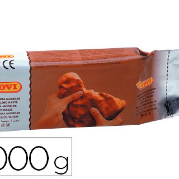 Pasta p/ Modelar Jovi 1000 Gr Castanho