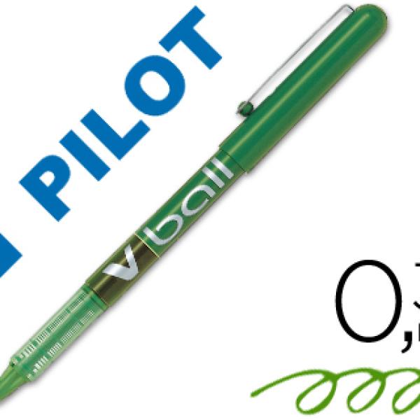 Marcador Pilot Roller V - Ball Verde 0.5 mm