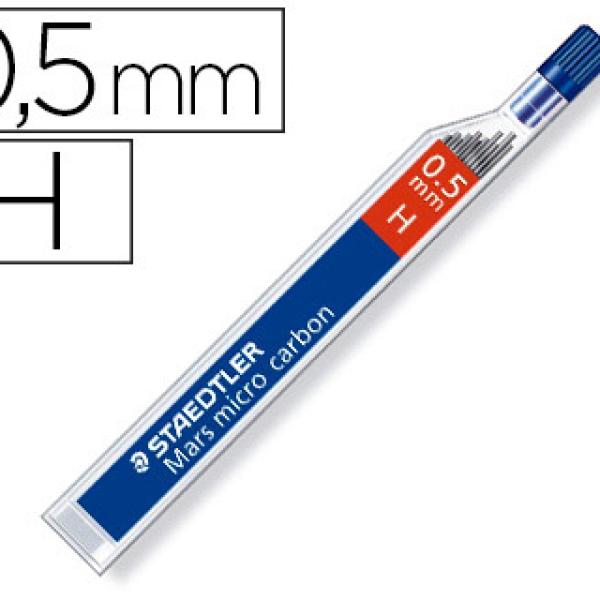Minas Staedtler Mars Micro Grafite 0,5 mm H Tubo c/ 12 Unidades