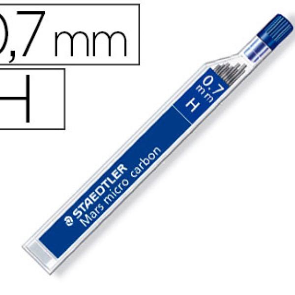 Minas Staedtler Mars Micro Grafite 0,7 mm H Tubo c/ 12 Unidades
