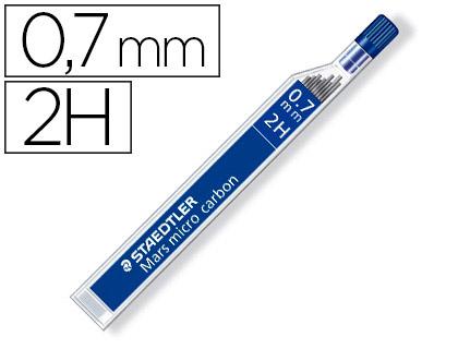 Minas Staedtler Mars Micro Grafite 0,7 mm 2H Tubo c/ 12 Unidades