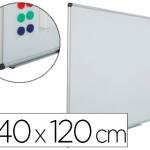 Quadro Branco Rocada Aco Vitrificado Magnetico Moldura Alum. Cantos PVC 240 X 120 cm c/ Bandeja