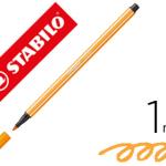 Marcador Stabilo Aguarelavel Pen 68 Vermelhao Palido 1 mm