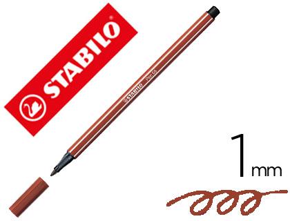 Marcador Stabilo Aguarelavel Pen 68 Sanguina 1 mm