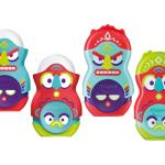 Afia Lápis Plastico Maped Loopy Totem Plastico 1 Uso c/ Borracha Cores Sortidas