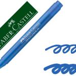 Marcador Faber Fluorescente Textliner 38 Azul