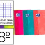 Caderno Espiral Oxfors Ebook 4 Capa Extradura 8º 120F Quadricula 5 mm Cores Sortidas Touch