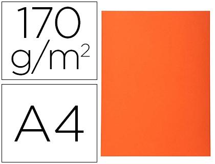 Classificadores Cartolina Reciclada Exacompta Din A4 Laranja 170g