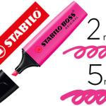 Marcador Stabilo Boss Fluorescente 70 Magenta