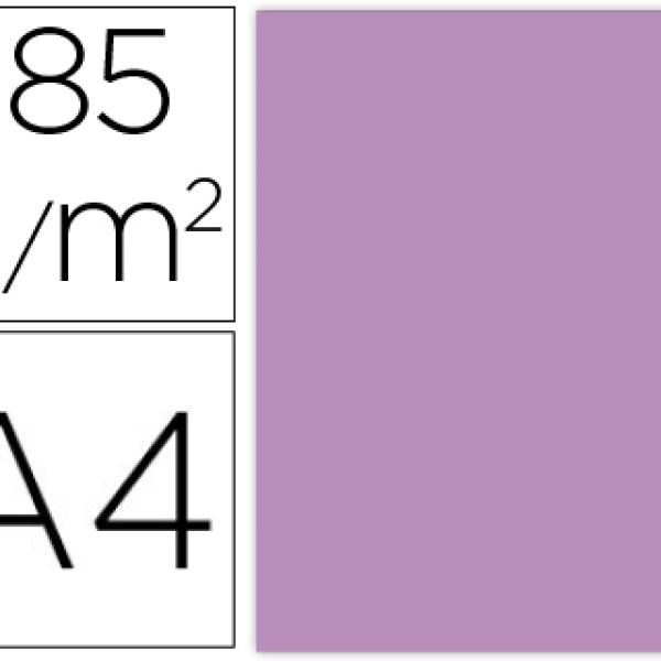 Cartolina Guarro A4 Malva 185 Gr (50 Folhas)