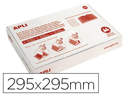 Forra Livros Apli PVC c/ Aba Ajustavel Adesivo 295X295 mm