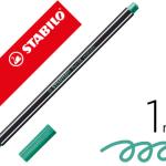 Marcador Stabilo Aguarelavel Pen 68 Metalico Verde 1 mm