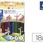 Lápis de Cores Staedtler Wopex Ecologico 18 Cores em Caixa de Cartão