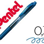 Roller Pentel Energel Bl107 Azul Marinho 0,7mm