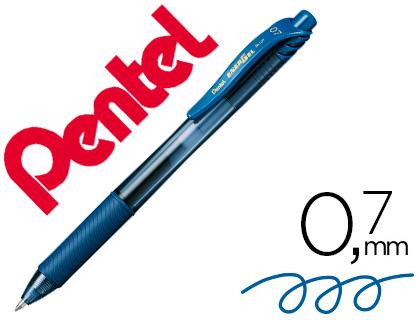 Roller Pentel Energel Bl107 Azul Marinho 0,7mm