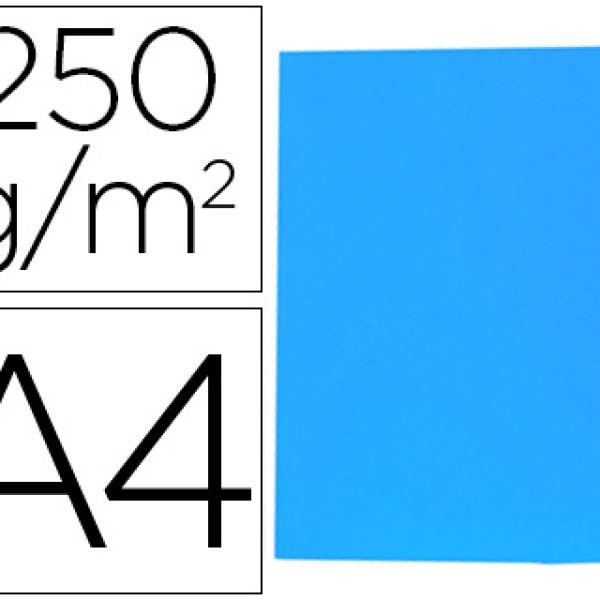 Classificador de Cartolina Gio Simple Intenso Din A4 Azul 250g/m2
