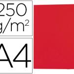 Classificador de Cartolina Gio Simple Intenso Din A4 Vermelho 250g/m2