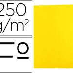 Classificador de Cartolina Gio Simple Intenso Folio Amarelo 250g/m2