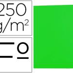 Classificador de Cartolina Gio Simple Intenso Folio Verde 250g/m2