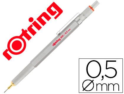 Lapiseira Rotring 800 Corpo Prateado 0,5 mm