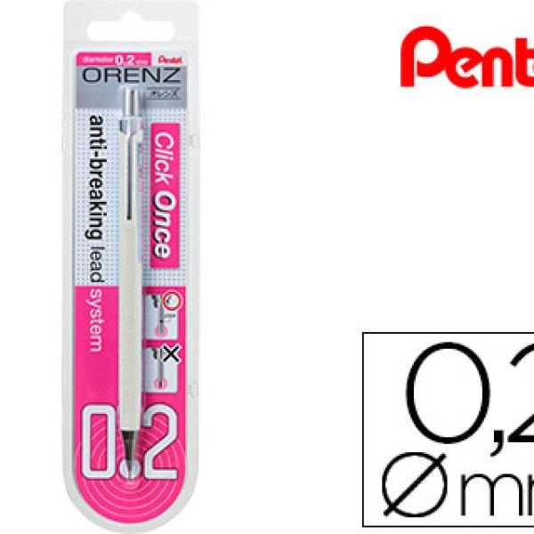 Lapiseira Pentel Orenz 0,2 mm - Branco - Em Blister de 1 Unidade