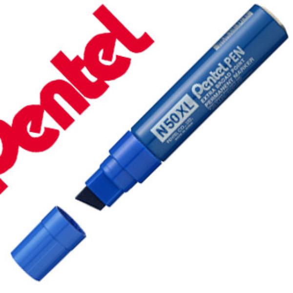 Marcador Pentel N50Xl Permanente Cor Azul 1,5/2 mm