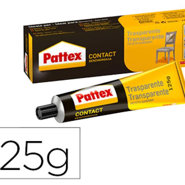 Cola Pattex Contact Transparente 125 Gr
