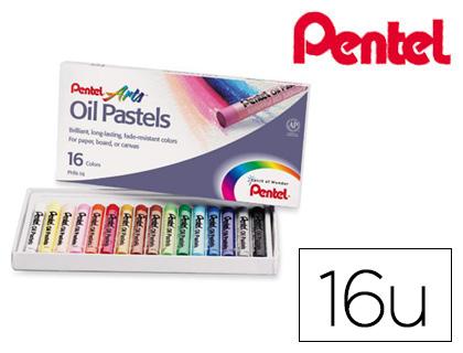 Pasteis de Oleo Pentel Arts 16 Cores