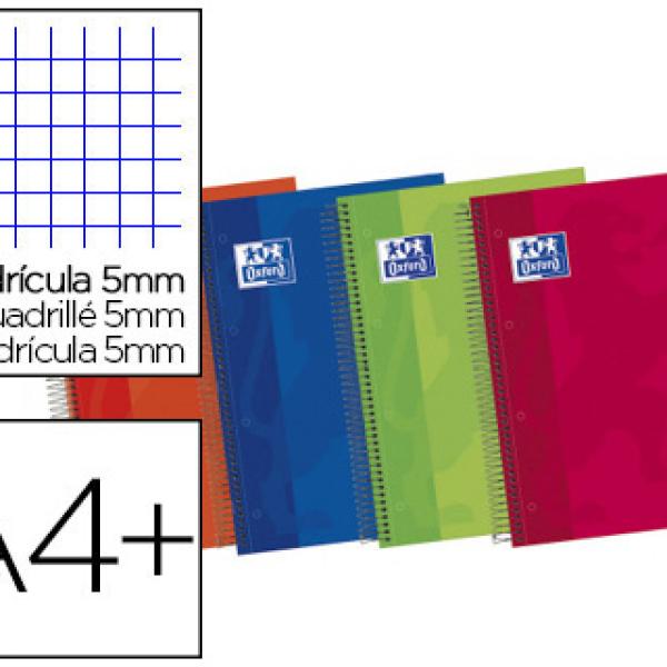 Caderno Espiral Oxford Europeanbook1 A4 120F Pautado 50%F Gratis
