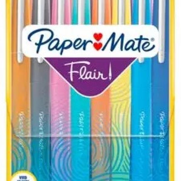 Pack 16x Canetas Flair (Cores Sortidas) - PAPER MATE