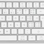 Teclado Pixie Wireless RF 2.4GHz + Bluetooth 5.1 Multi - Device PT (Branco) - OFFY